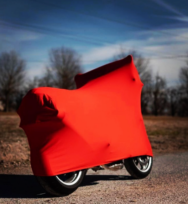 Outdoor Motorbike Cover | waterproof | patented fabric | made in Italy | bespoke product