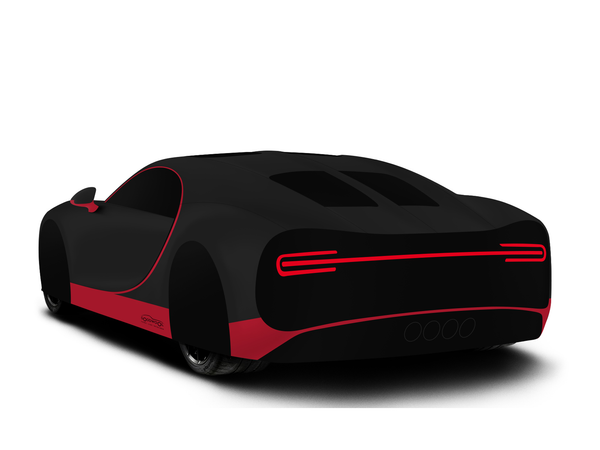 Bugatti Chiron Black & Red