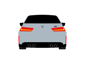 CarDress indoor car cover for BMW 3 series rear view