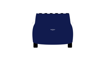 CarDress indoor car cover for Mini Design 00840-1 rear view