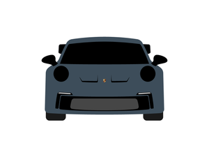 CarDress indoor car cover for Porsche 992 GT3 front view